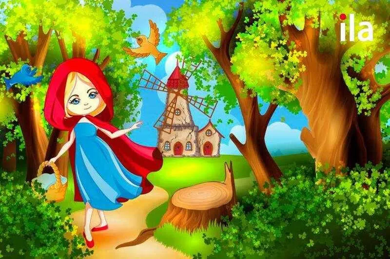 Hành Trình Cô Bé Quàng Khăn Đỏ Và Cuộc Gặp Sói Trong Rừng