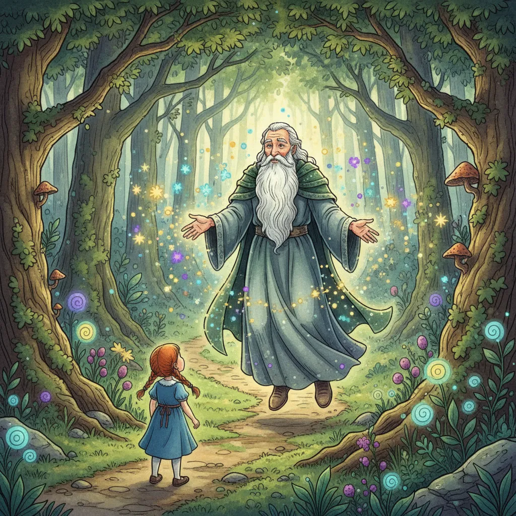 nano f48aa4c2 0 Cô bé gặp cụ già trong rừng khi đi tìm thầy thuốc