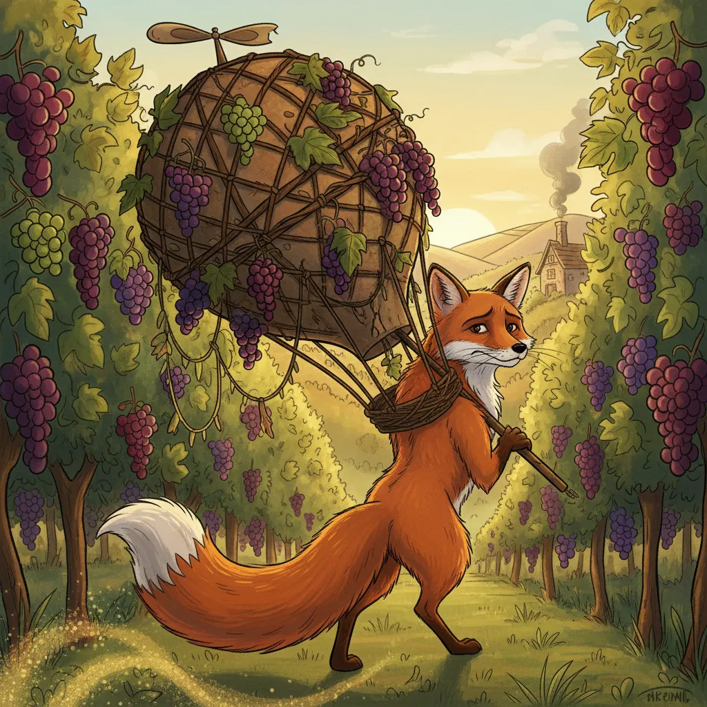 Bài học rút ra từ truyện ngụ ngôn con cáo và chùm nho