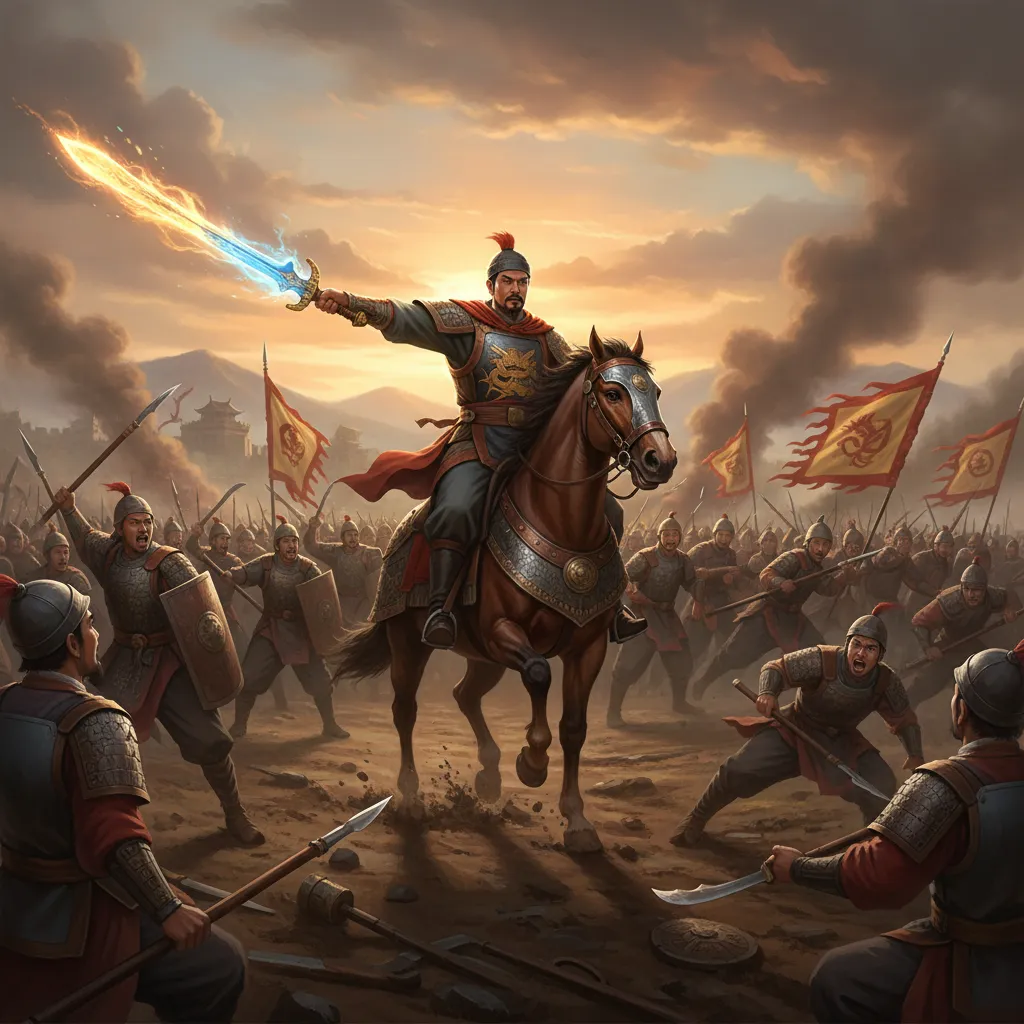 Nghĩa quân Lam Sơn đánh thắng giặc Minh nhờ gươm thần